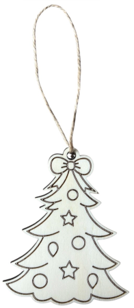 Tannenbaum aus Holz